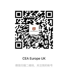 QR code of the CEA UK/Europe WeChat account